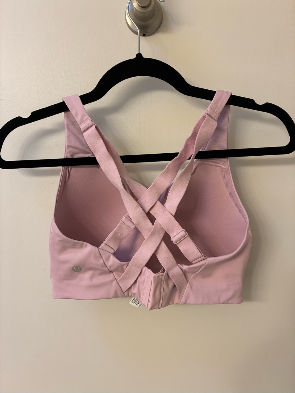lululemon athletica Light Pink Cross-Back Sports Bra - Picture 2 of 3